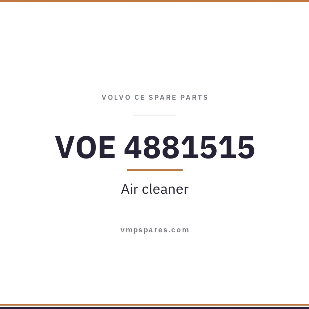 VOE 4881515 – Air cleaner
