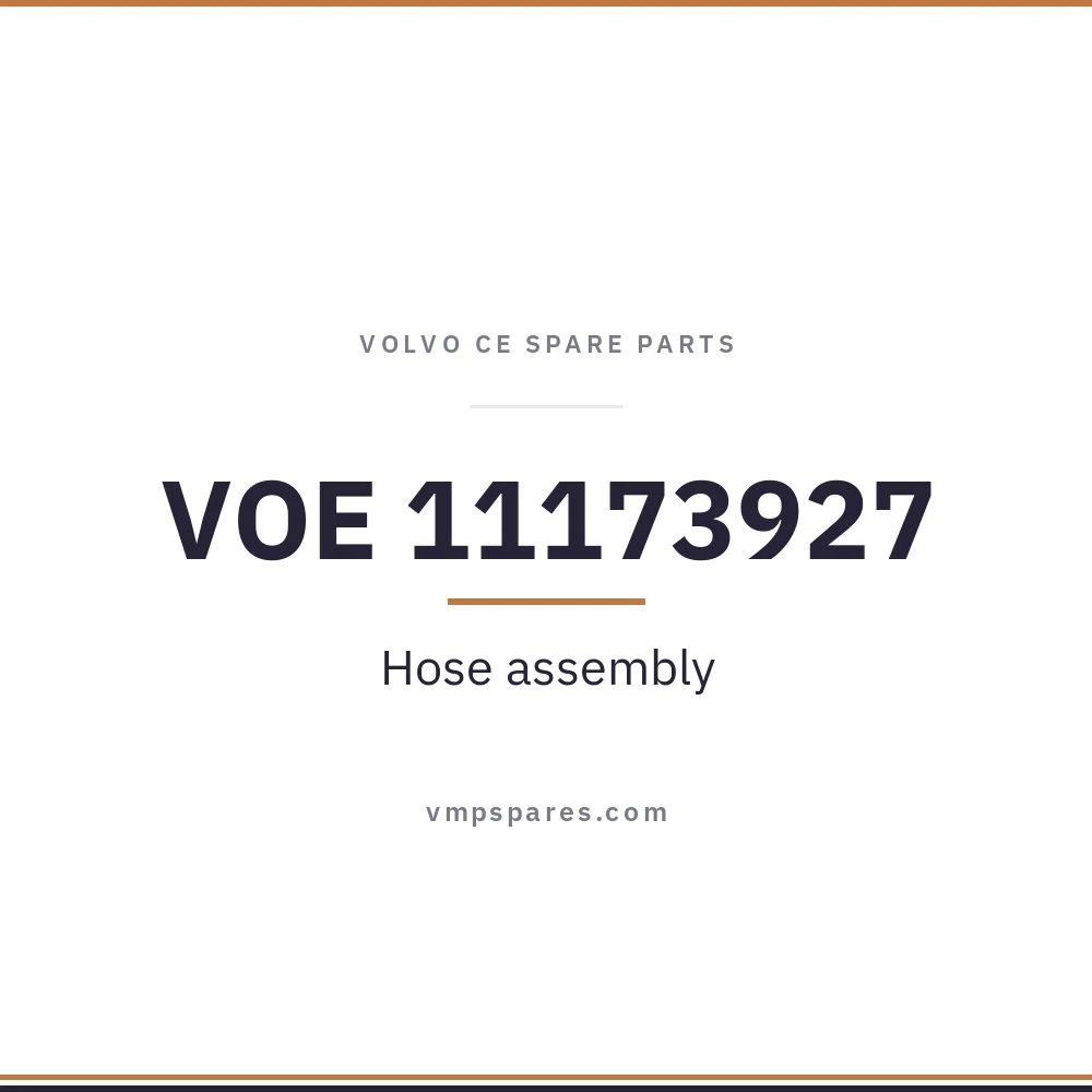 VOE 11173927 – Hose assembly
