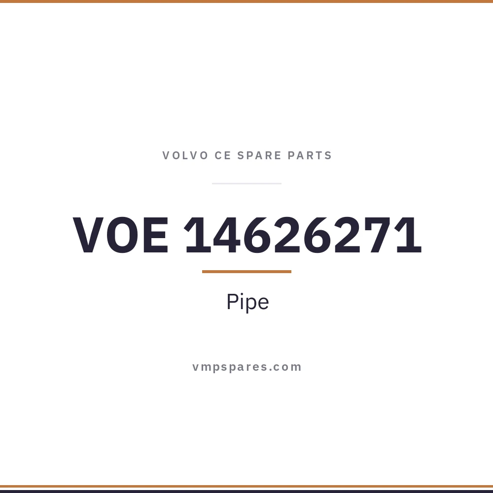 VOE 14626271 – Pipe