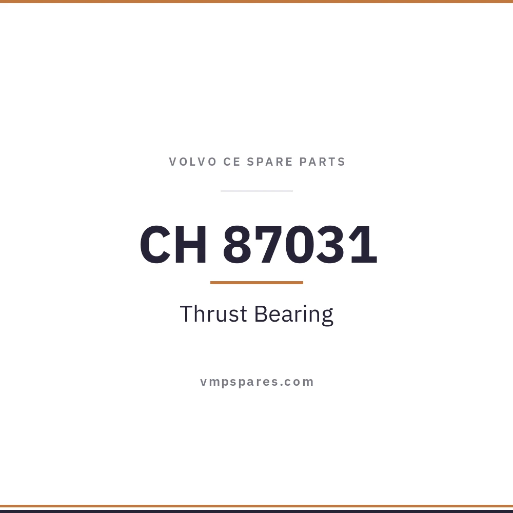 CH 87031 – Thrust Bearing