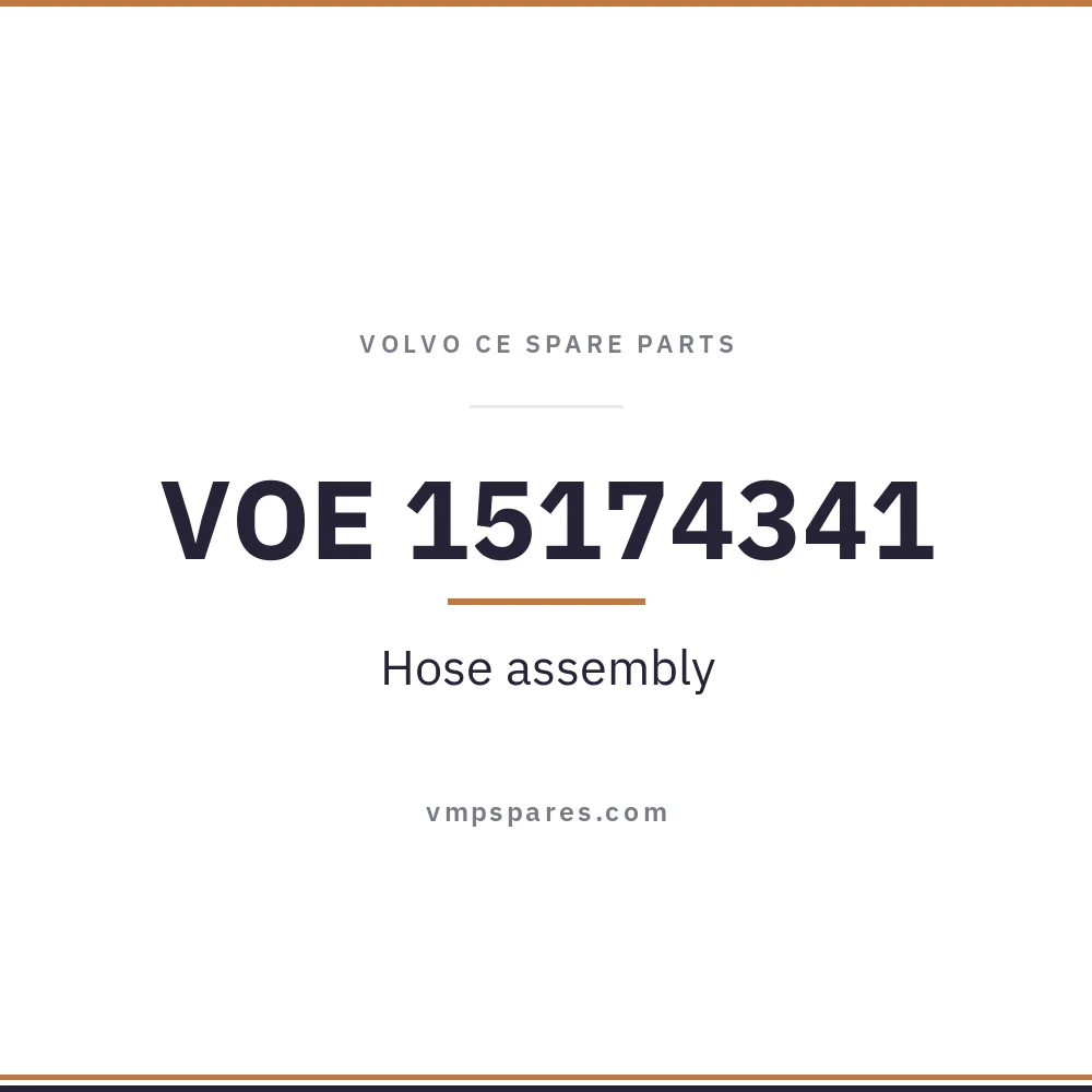 VOE 15174341 – Hose assembly