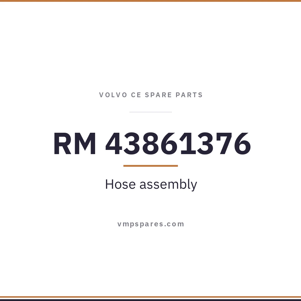 RM 43861376 – Hose assembly