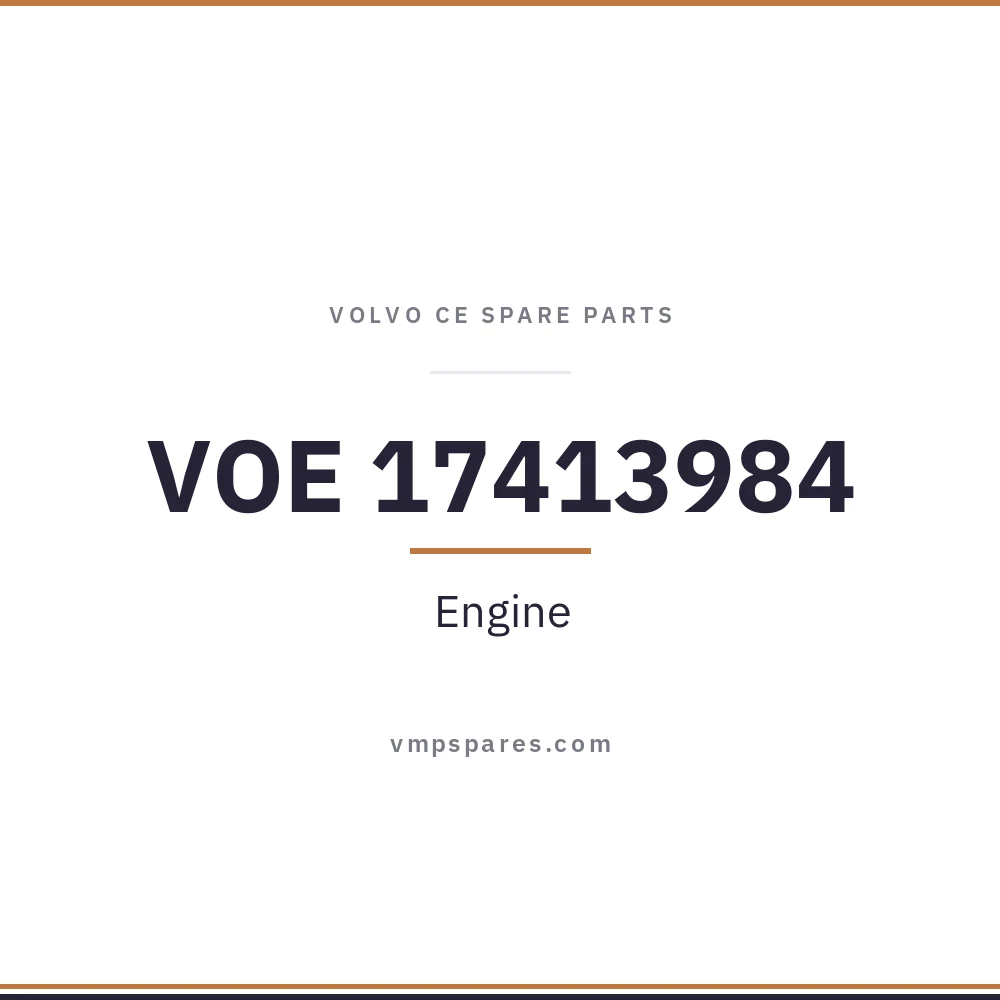 VOE 17413984 – Engine