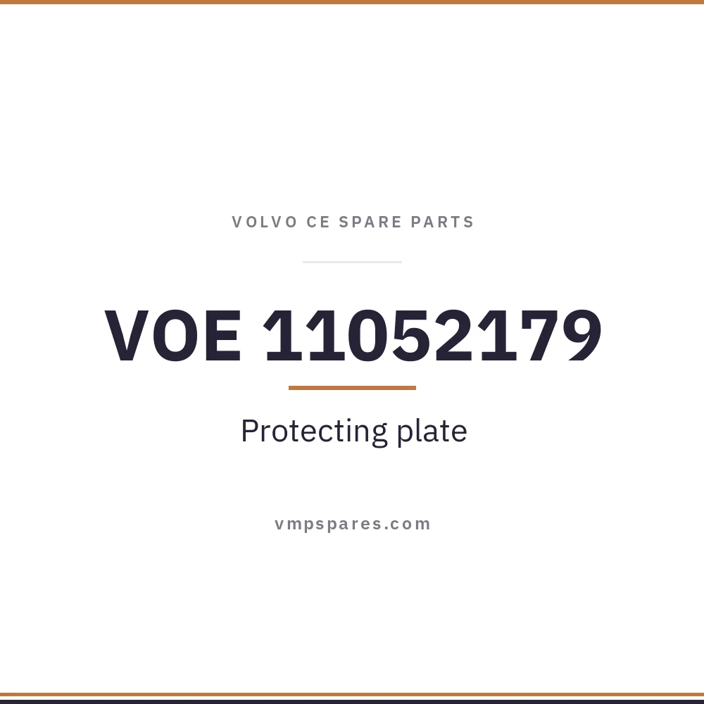 VOE 11052179 – Protecting plate