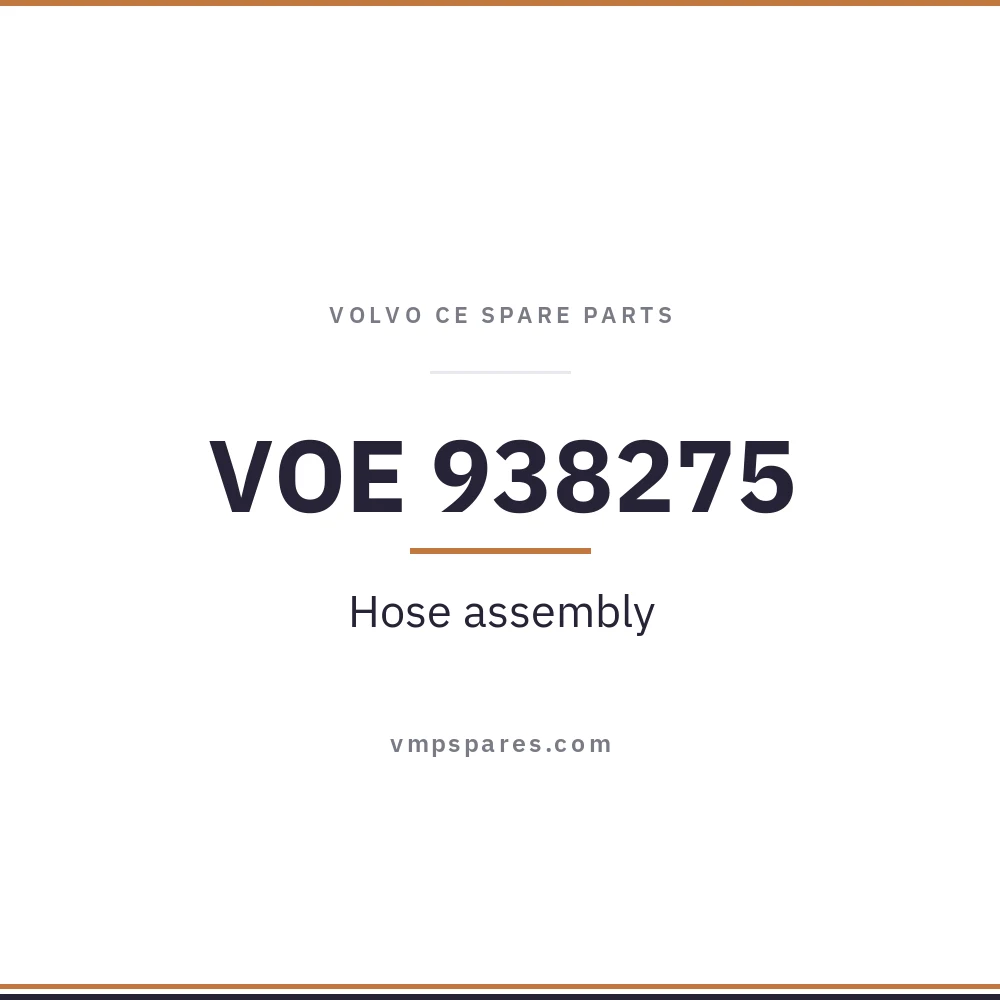 VOE 938275 – Hose assembly