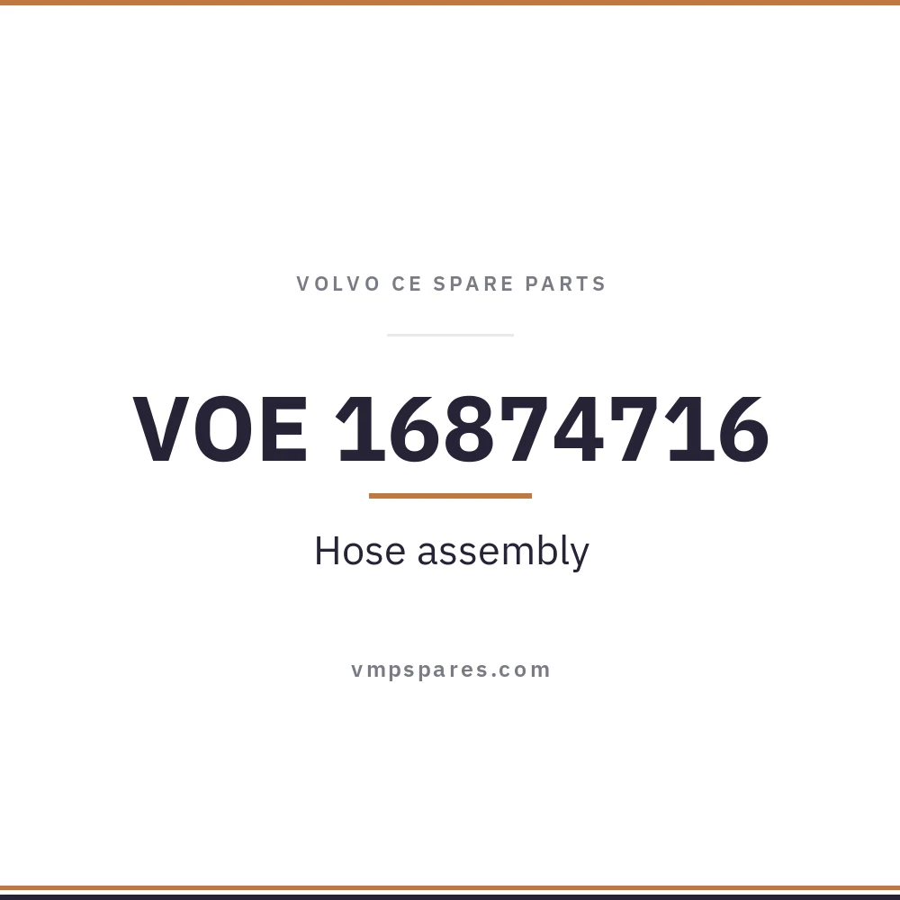 VOE 16874716 – Hose assembly