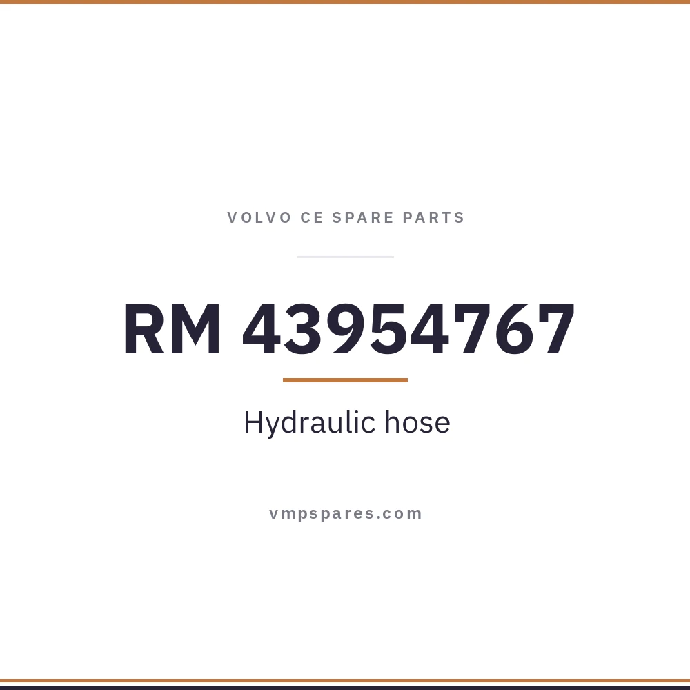 RM 43954767 – Hydraulic hose