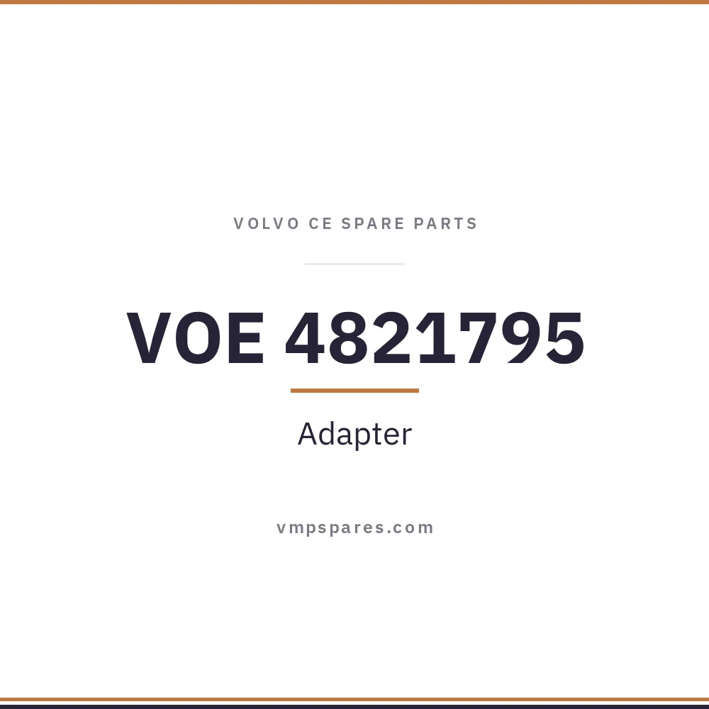 VOE 4821795 – Adapter