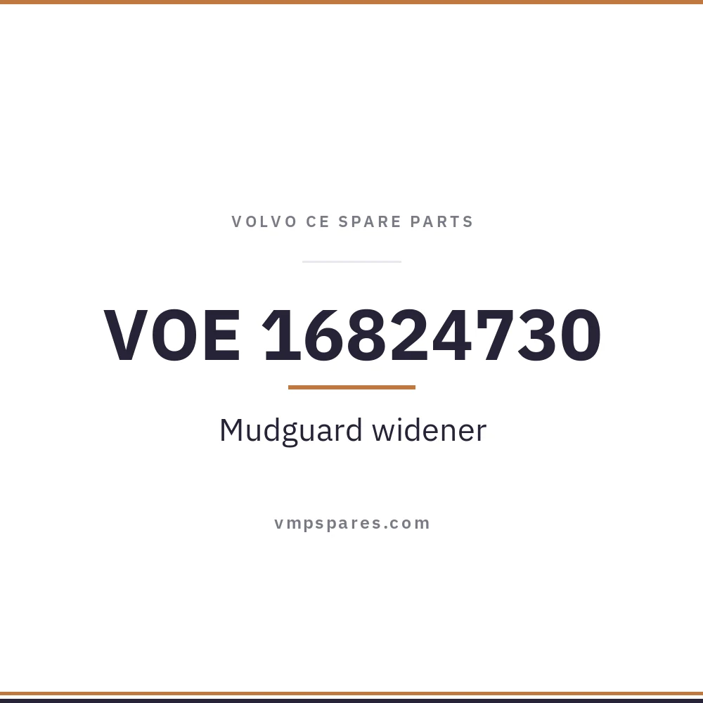 VOE 16824730 – Mudguard widener
