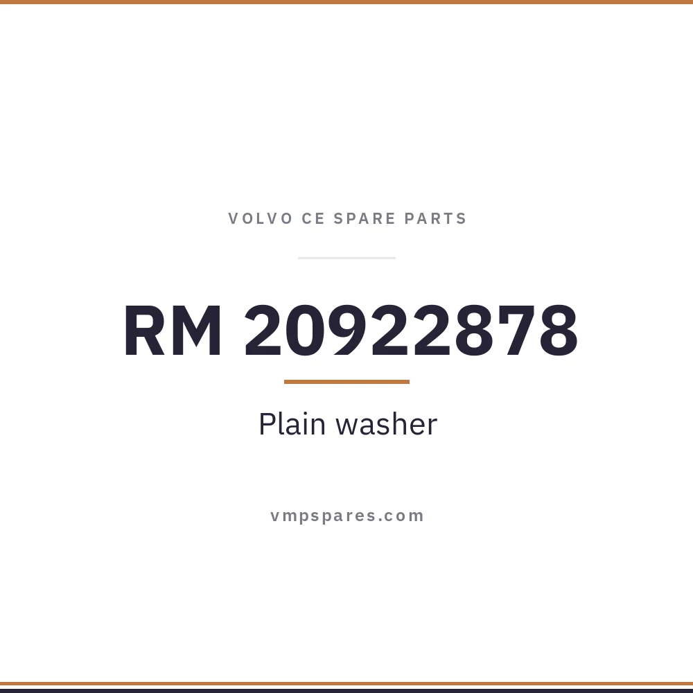 RM 20922878 – Plain washer
