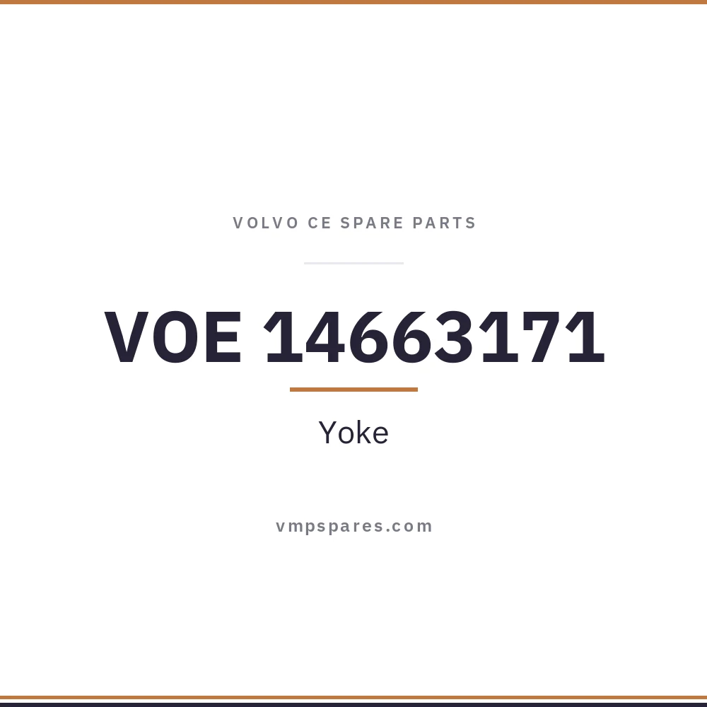 VOE 14663171 – Yoke