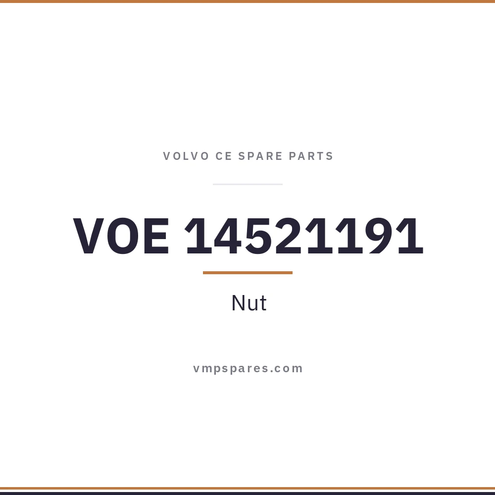VOE 14521191 – Nut