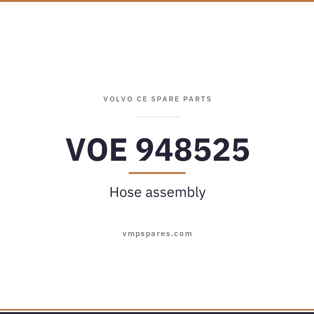 VOE 948525 – Hose assembly