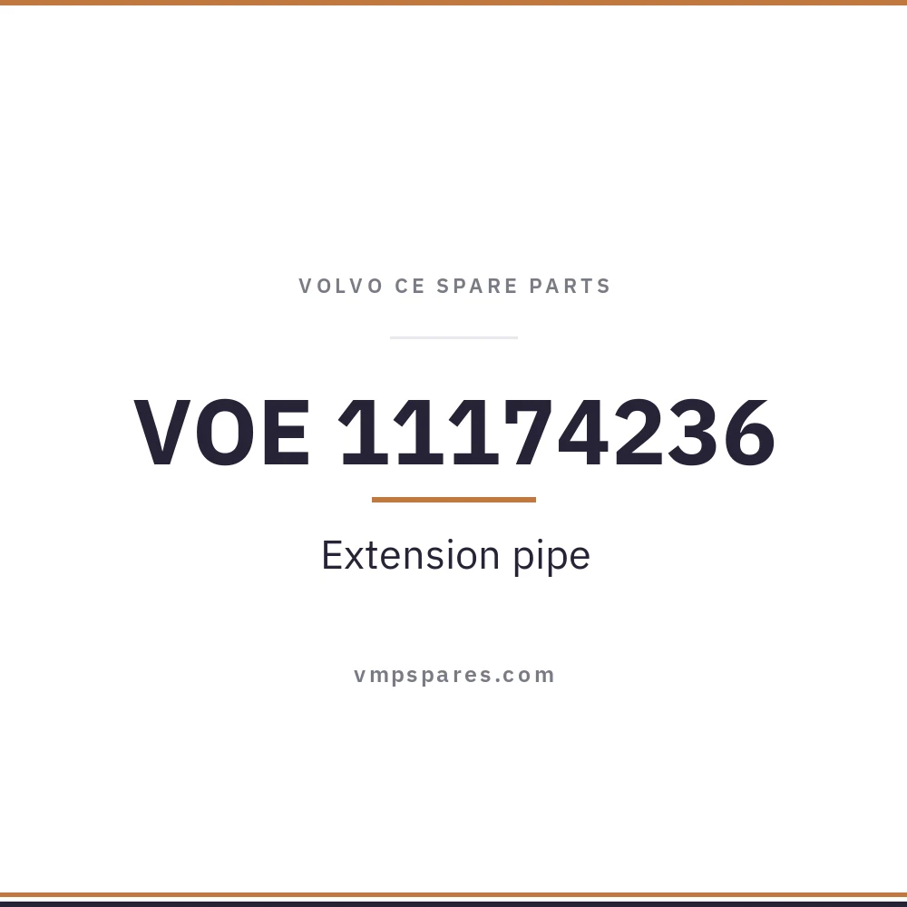 VOE 11174236 – Extension pipe