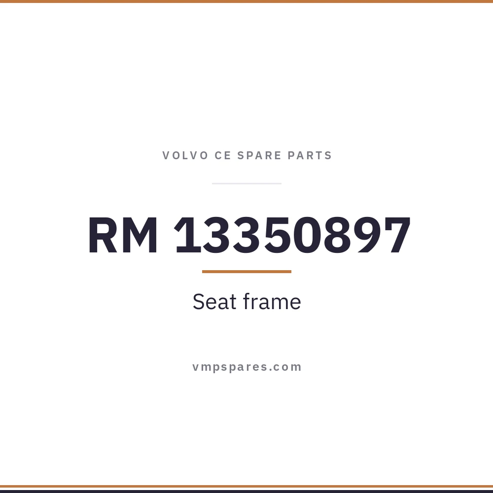 RM 13350897 – Seat frame