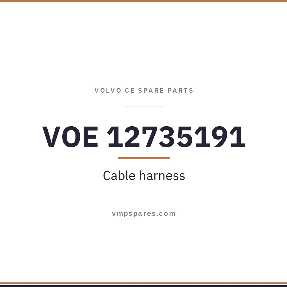 VOE 12735191 – Cable harness