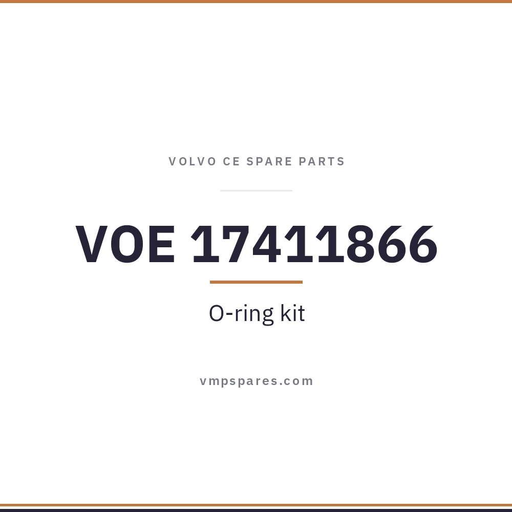 VOE 17411866 – O-ring kit