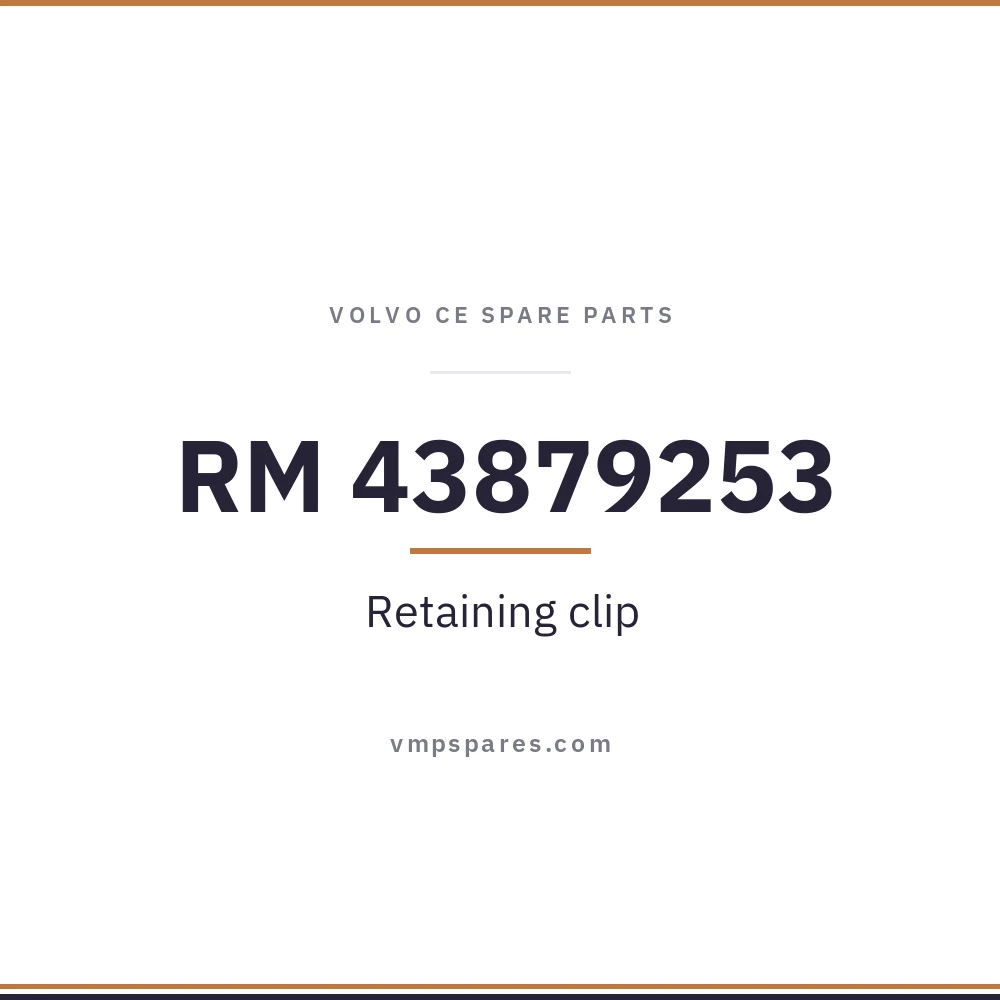 RM 43879253 – Retaining clip