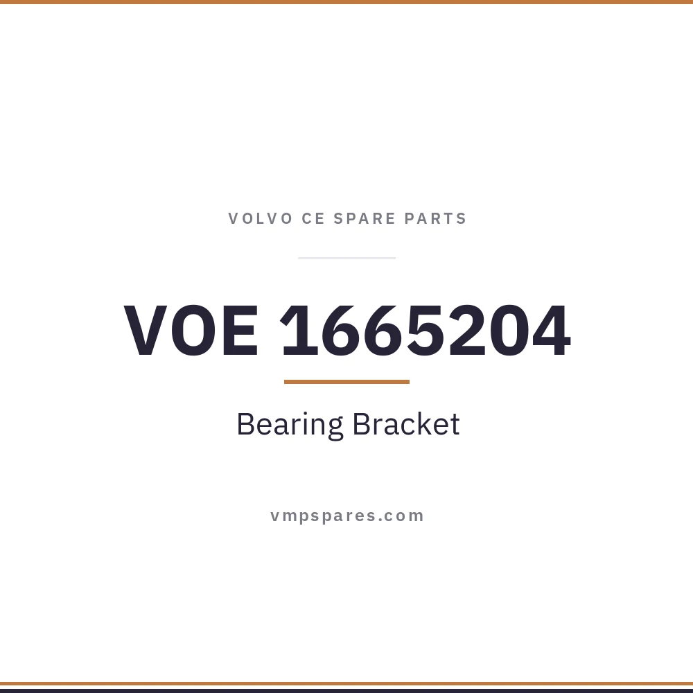 VOE 1665204 – Bearing Bracket