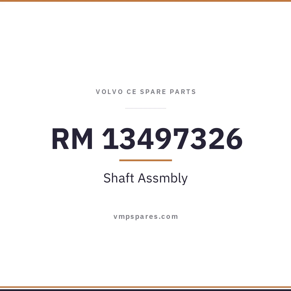 RM 13497326 – Shaft Assmbly