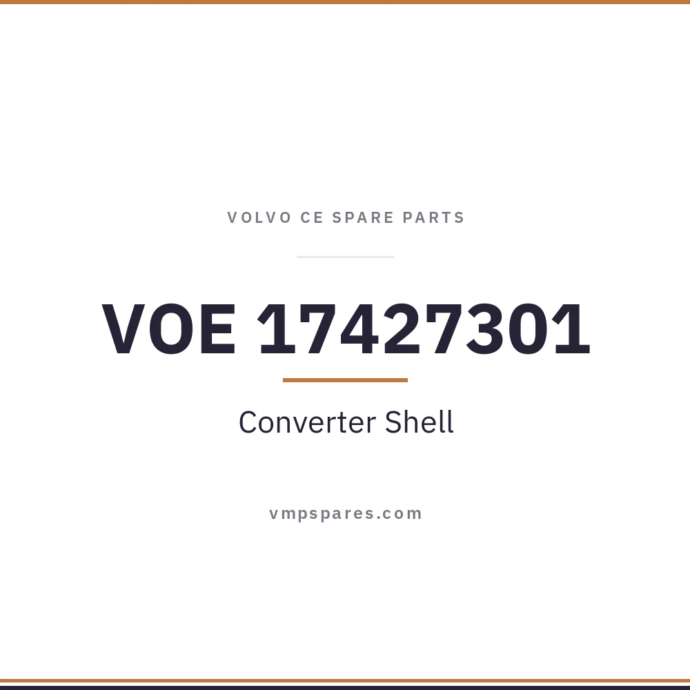 VOE 17427301 – Converter Shell