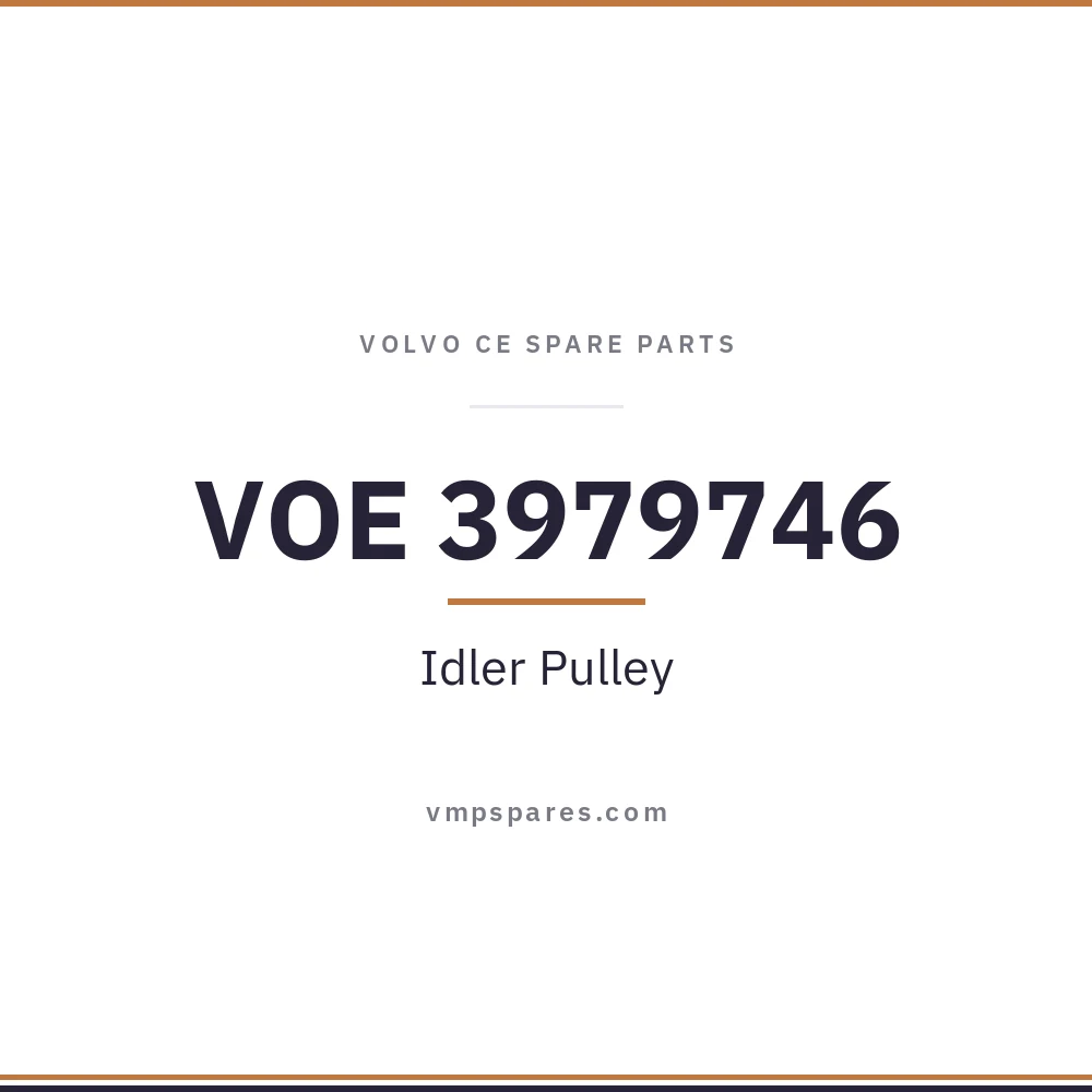 VOE 3979746 – Idler Pulley