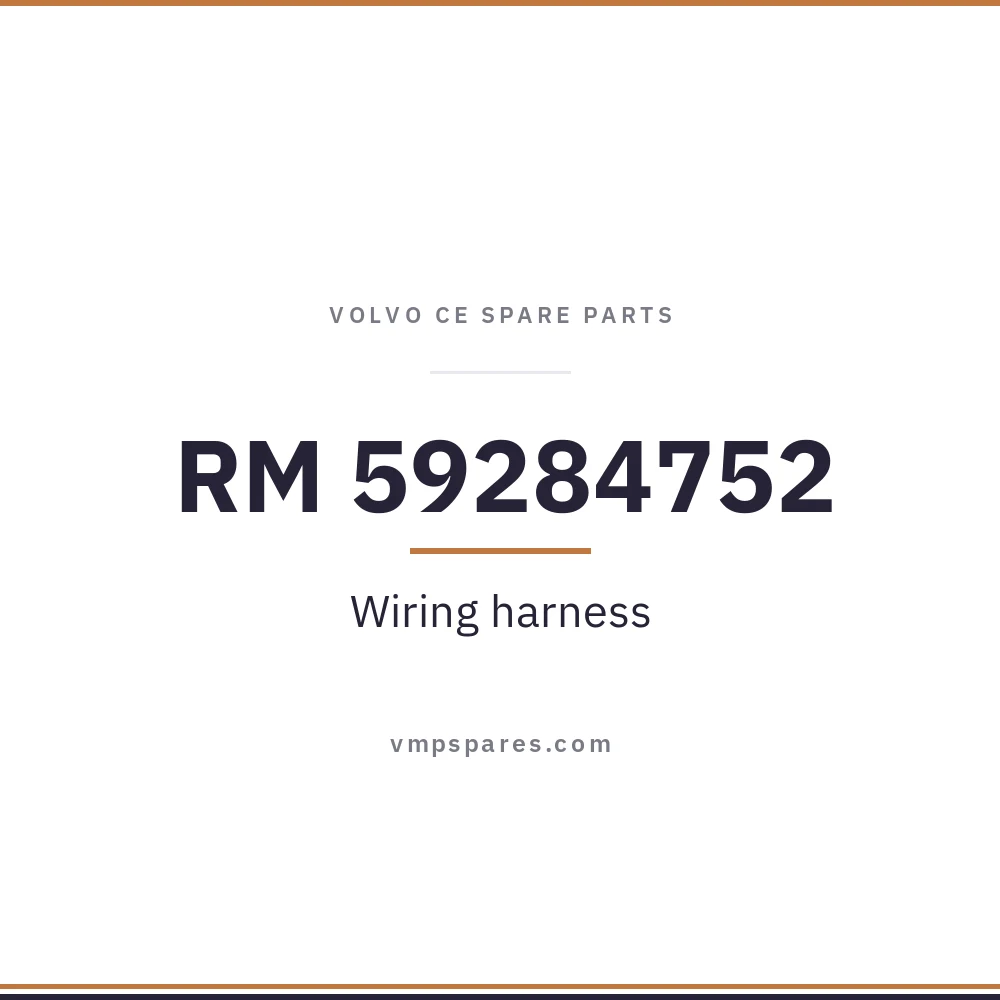 RM 59284752 – Wiring harness