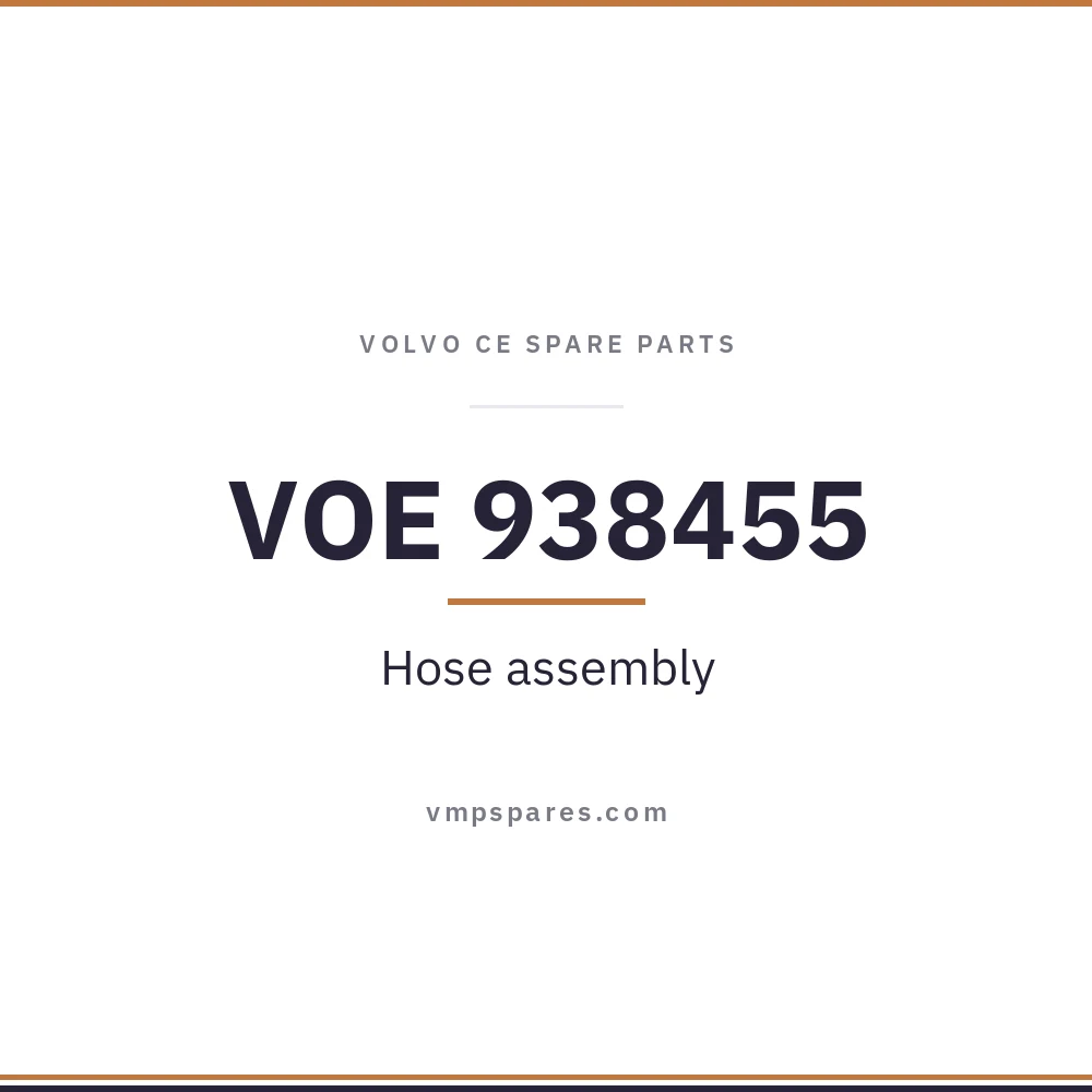 VOE 938455 – Hose assembly