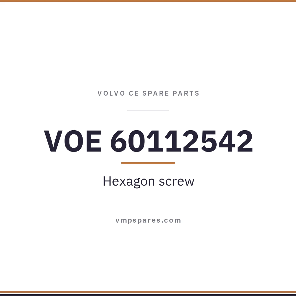 VOE 60112542 – Hexagon screw