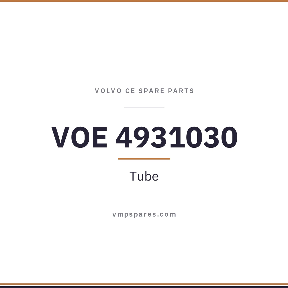 VOE 4931030 – Tube