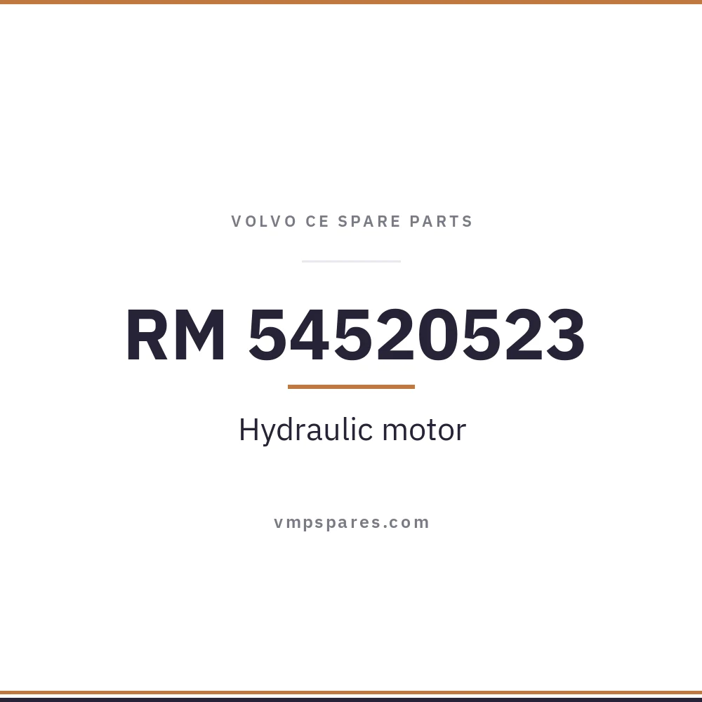 RM 54520523 – Hydraulic motor