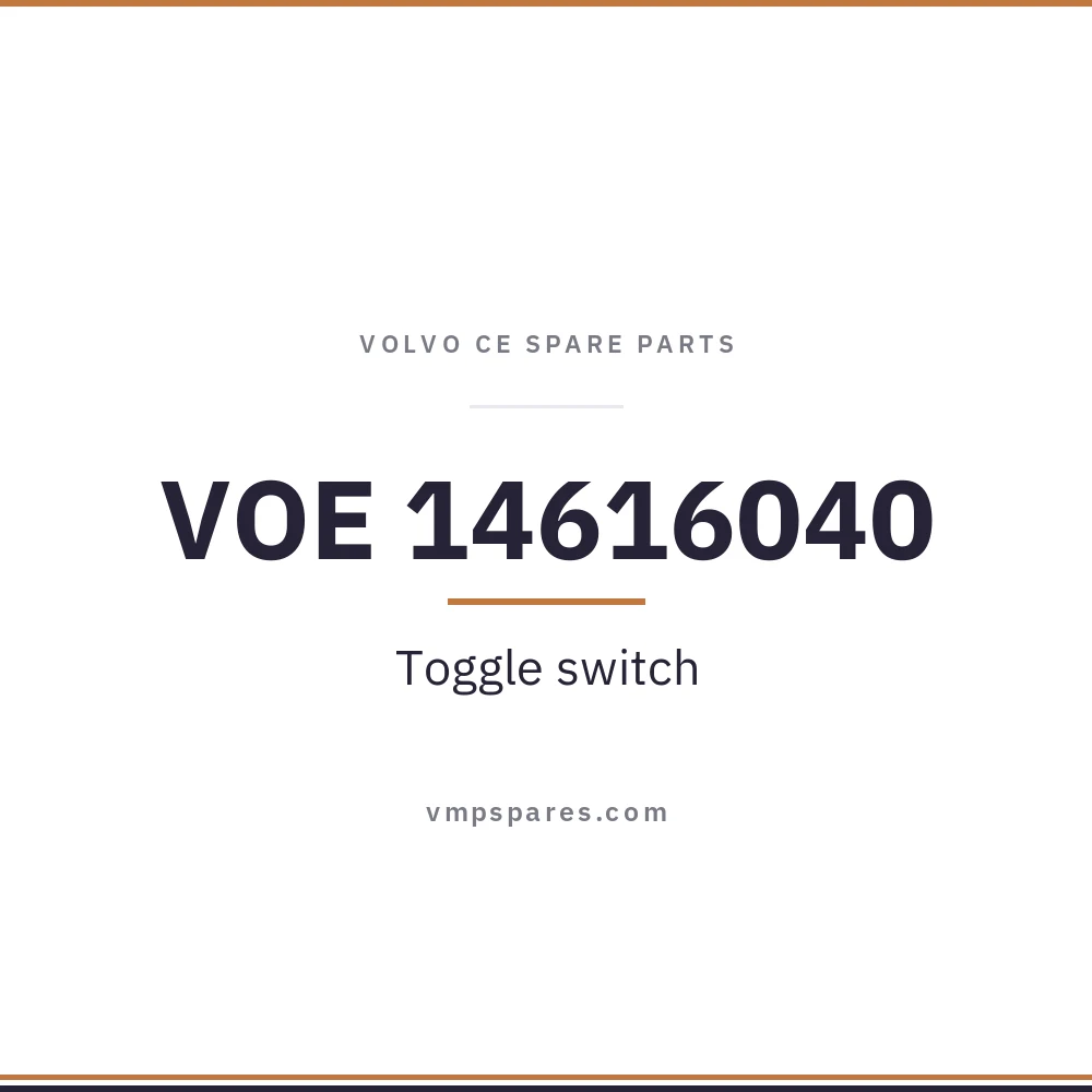 VOE 14616040 – Toggle switch