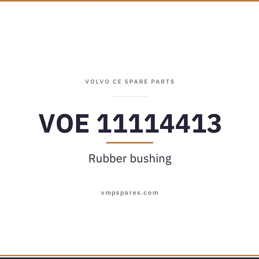 VOE 11114413 – Rubber bushing