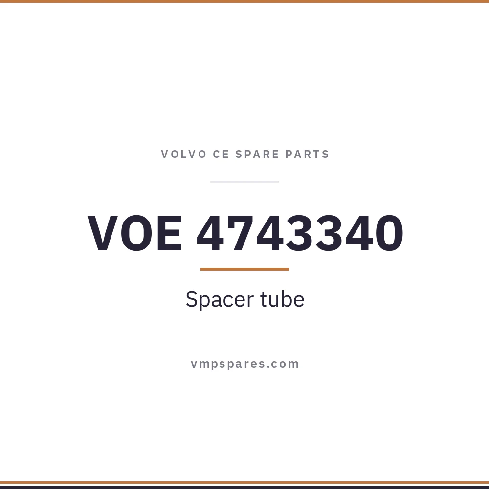 VOE 4743340 – Spacer tube