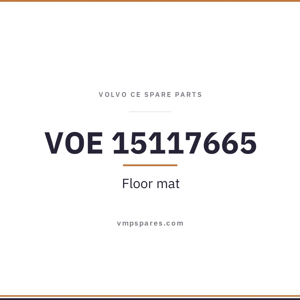 VOE 15117665 – Floor mat