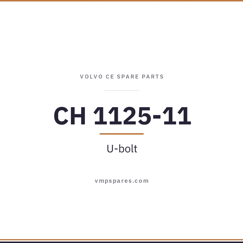 CH 1125-11 – U-bolt