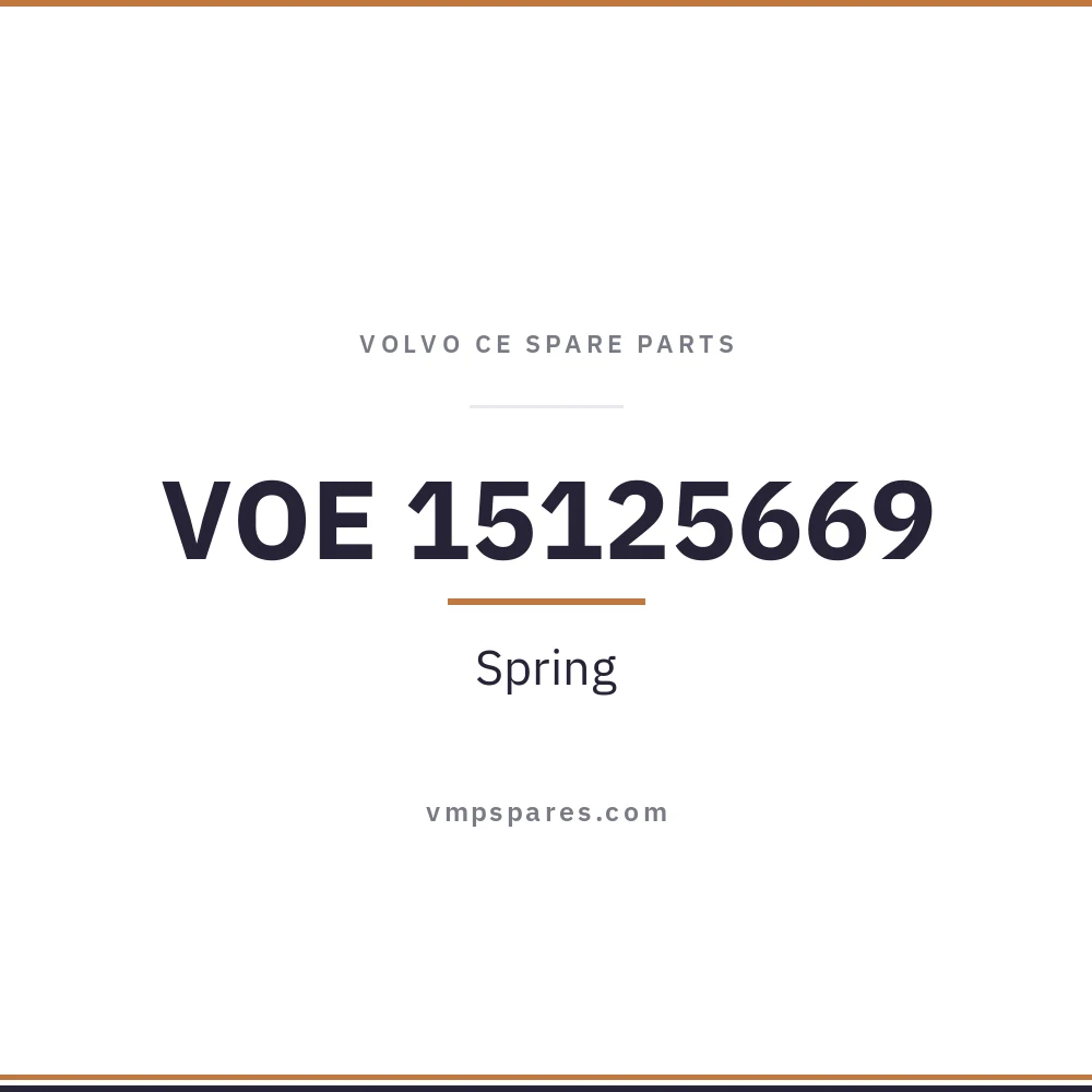 VOE 15125669 – Spring