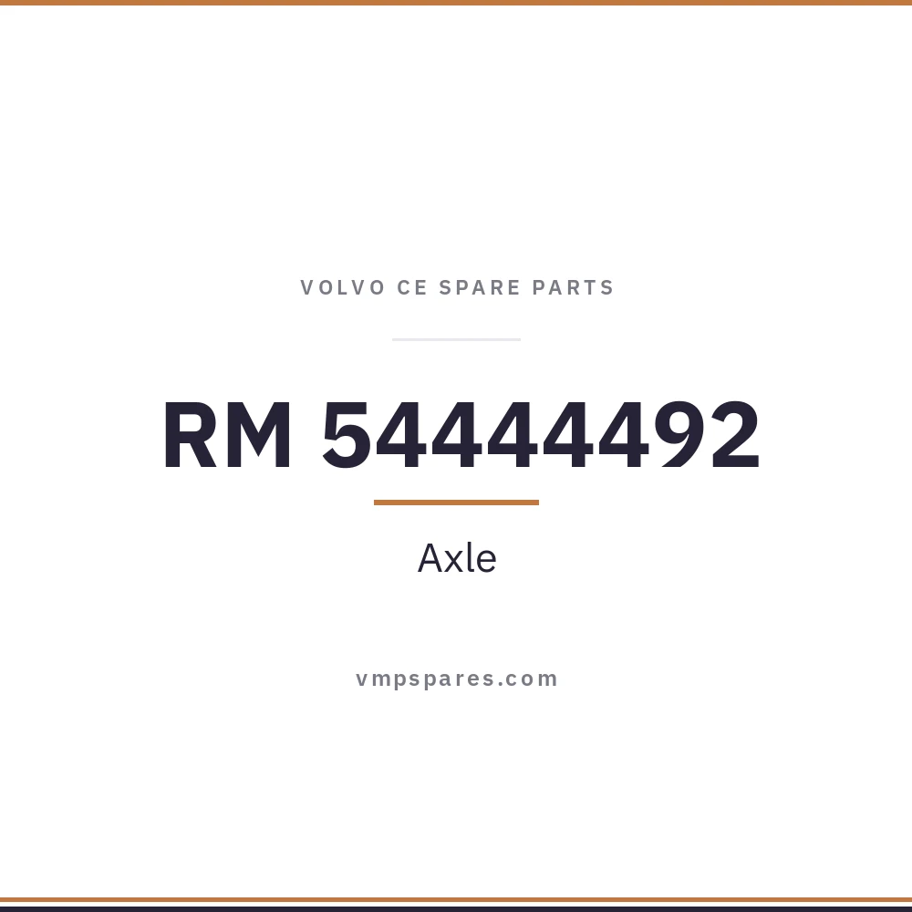 RM 54444492 – Axle