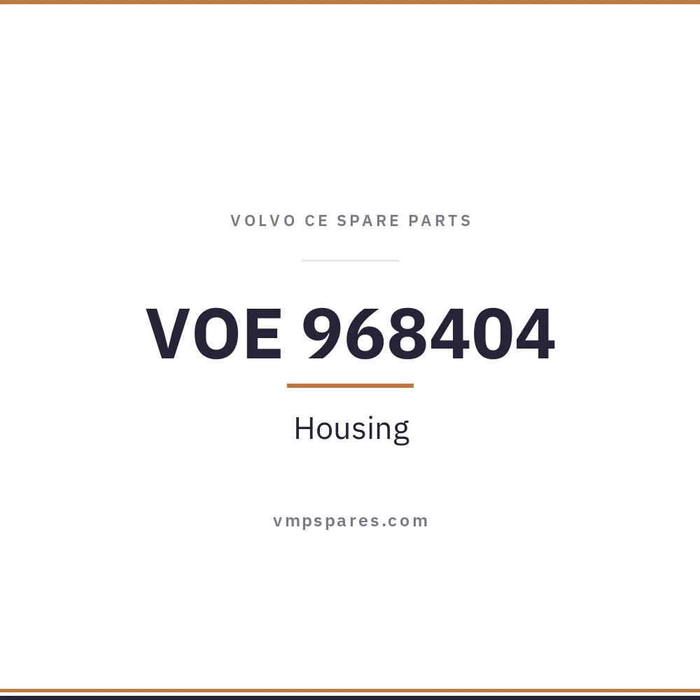 VOE 968404 – Housing