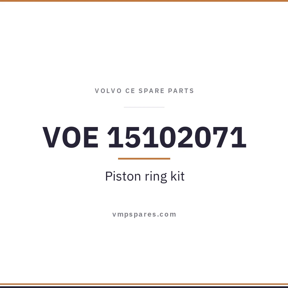 VOE 15102071 – Piston ring kit