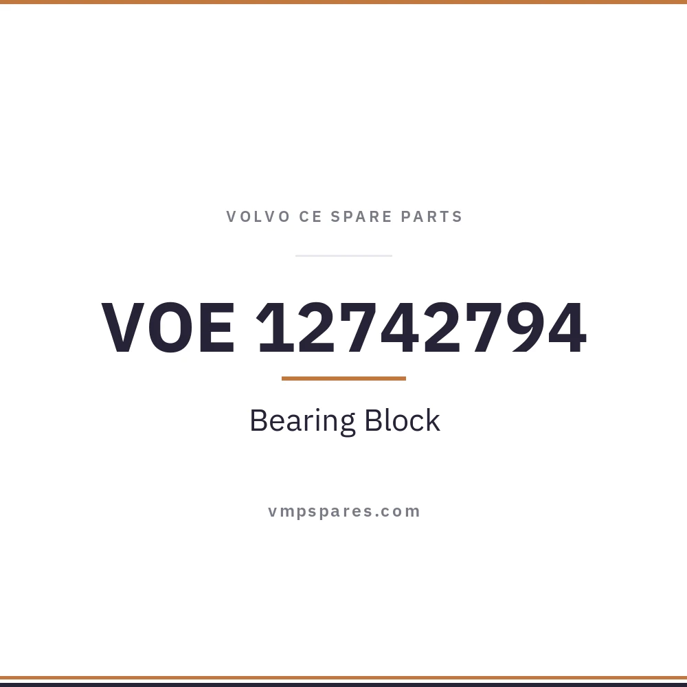 VOE 12742794 – Bearing Block