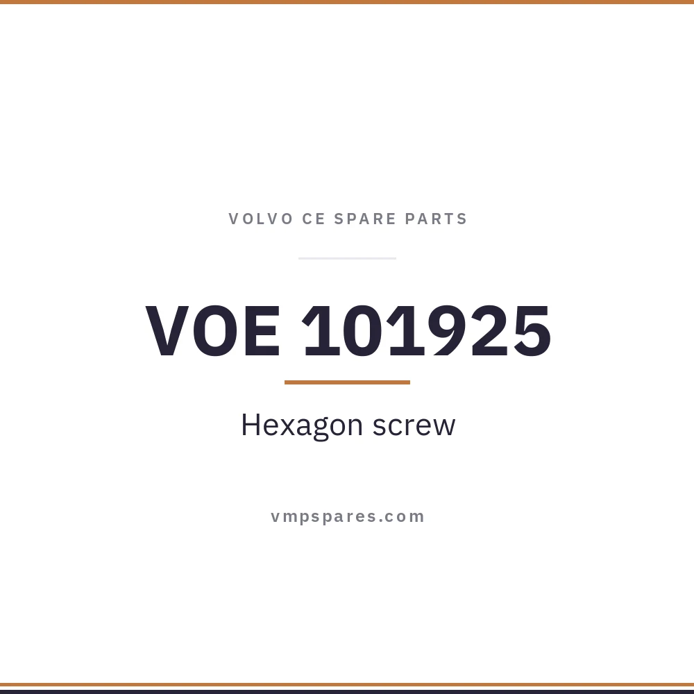 VOE 101925 – Hexagon screw