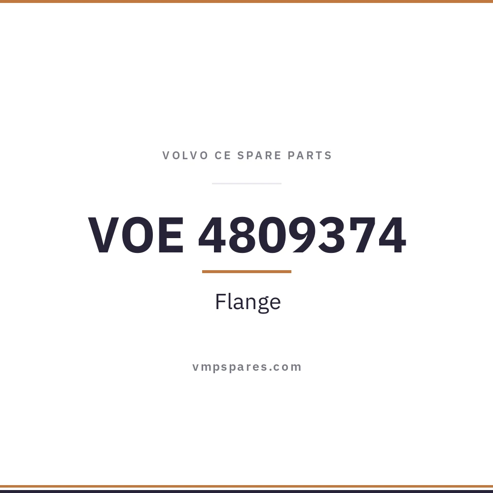 VOE 4809374 – Flange