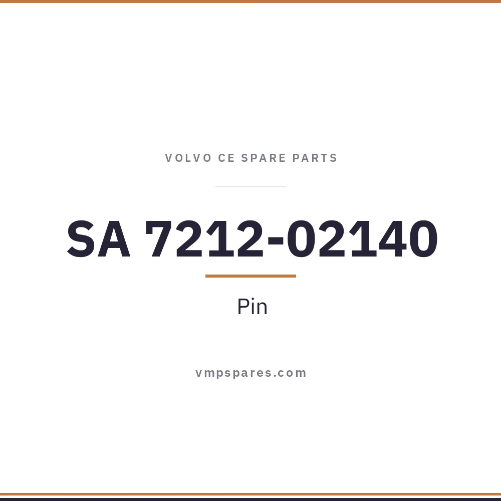SA 7212-02140 – Pin