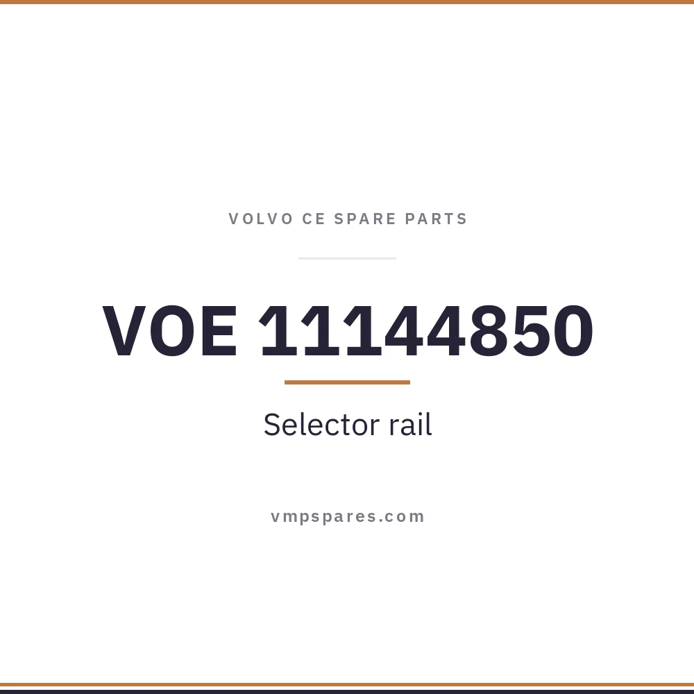 VOE 11144850 – Selector rail