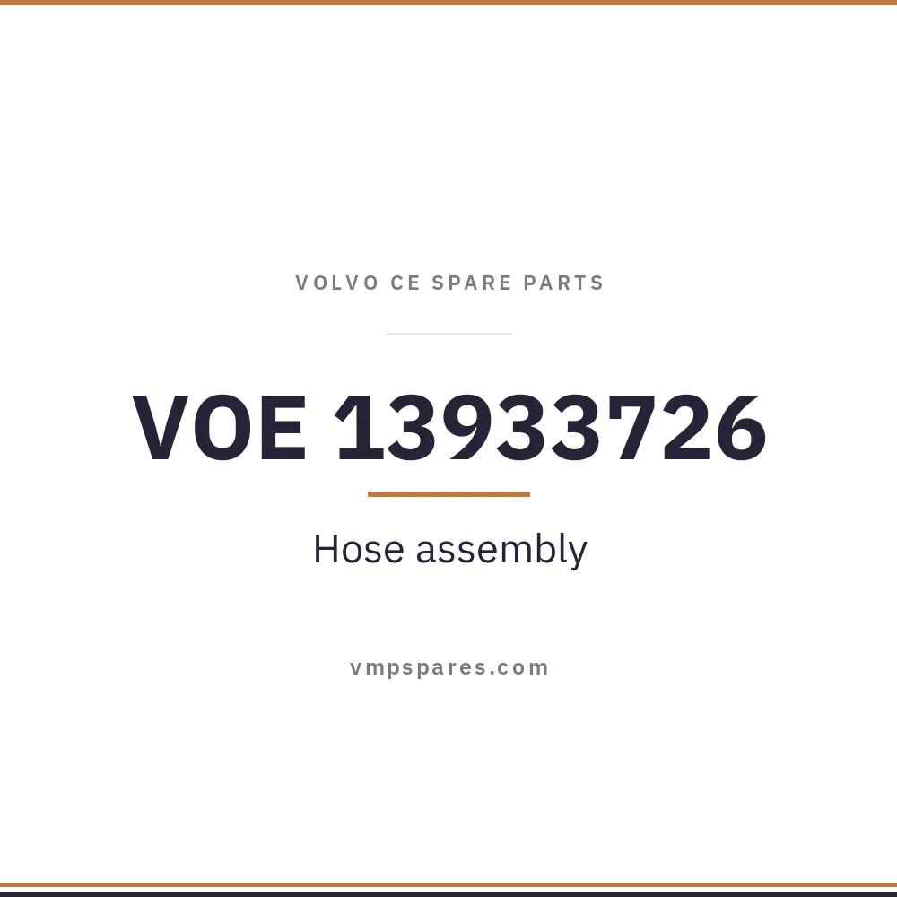 VOE 13933726 – Hose assembly