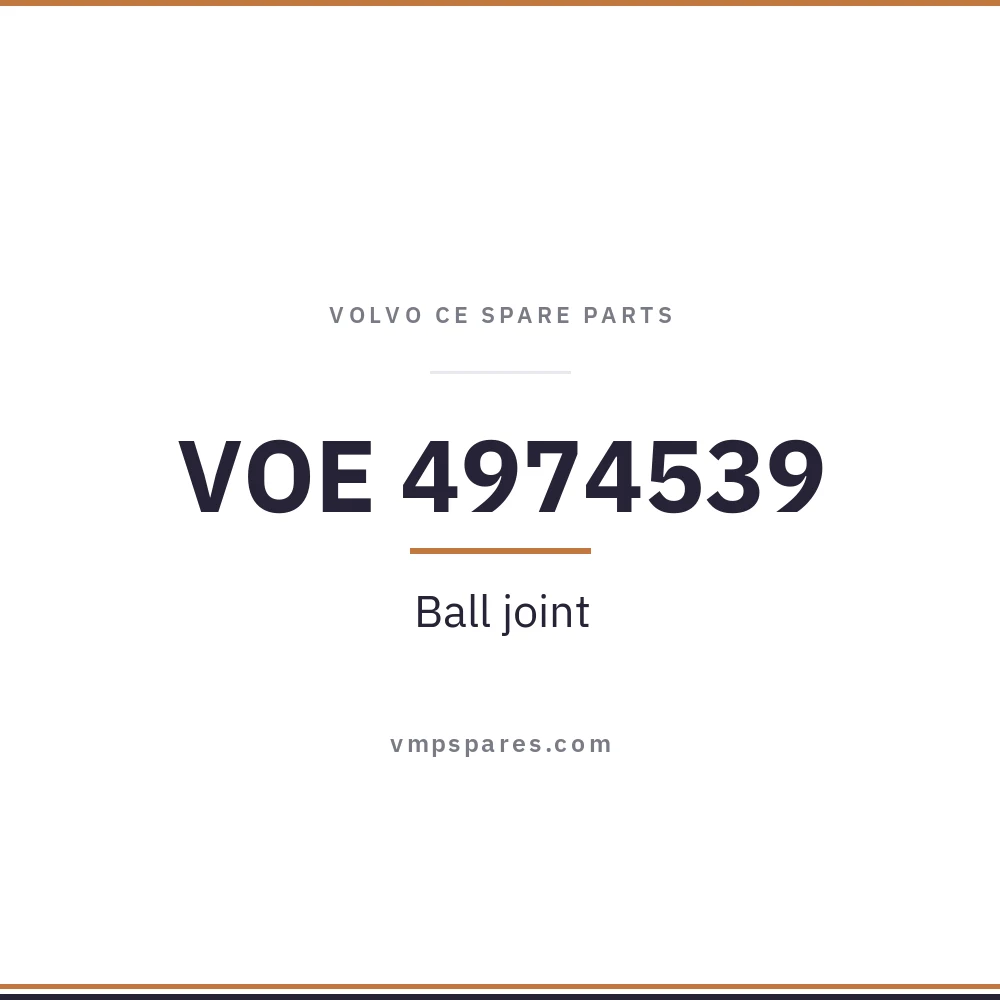 VOE 4974539 – Ball joint