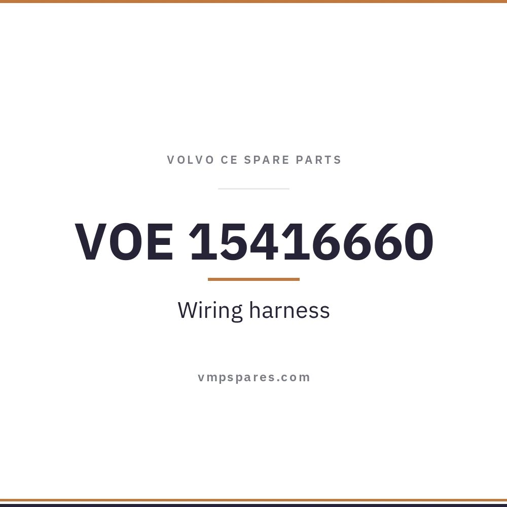 VOE 15416660 – Wiring harness