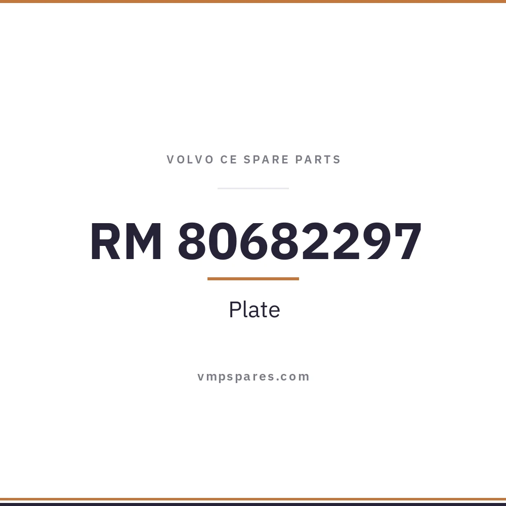 RM 80682297 – Plate