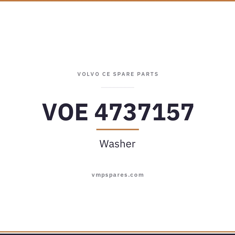 VOE 4737157 – Washer